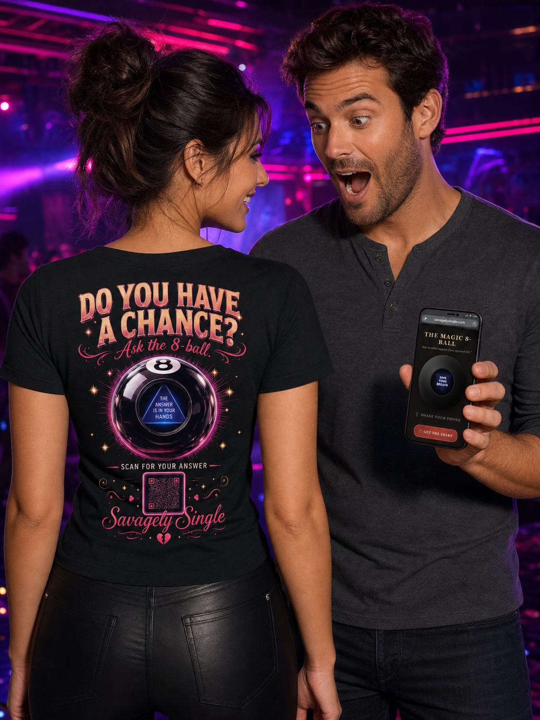Magic 8-Ball - phone scan game