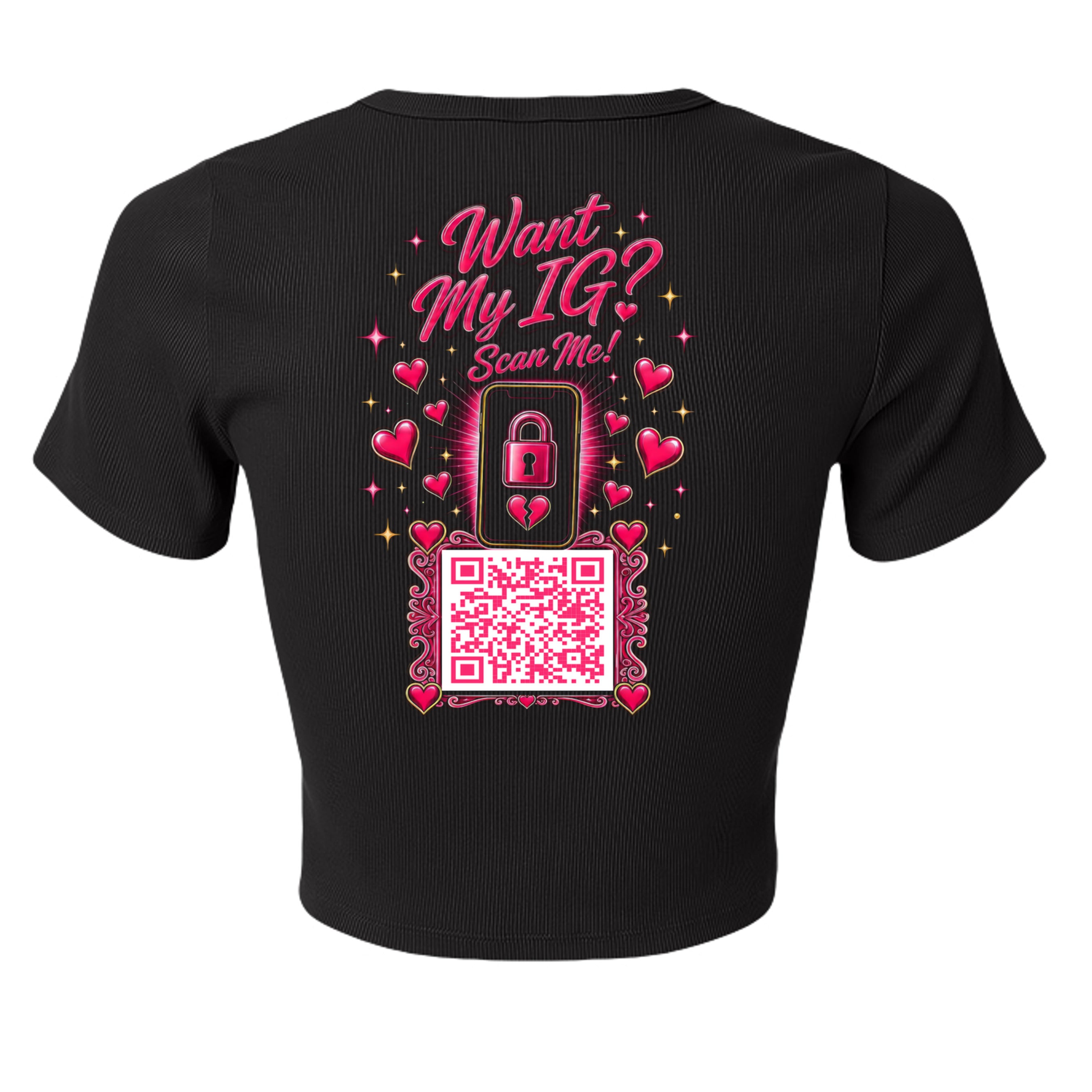 Want My IG? Crop Top by Savagely Single™ - Product Detail