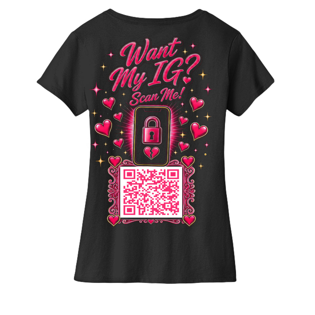 Want My IG? V-Neck by Savagely Single™ - Product Detail